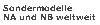 Sondermodelle        
NA und NB weltweit